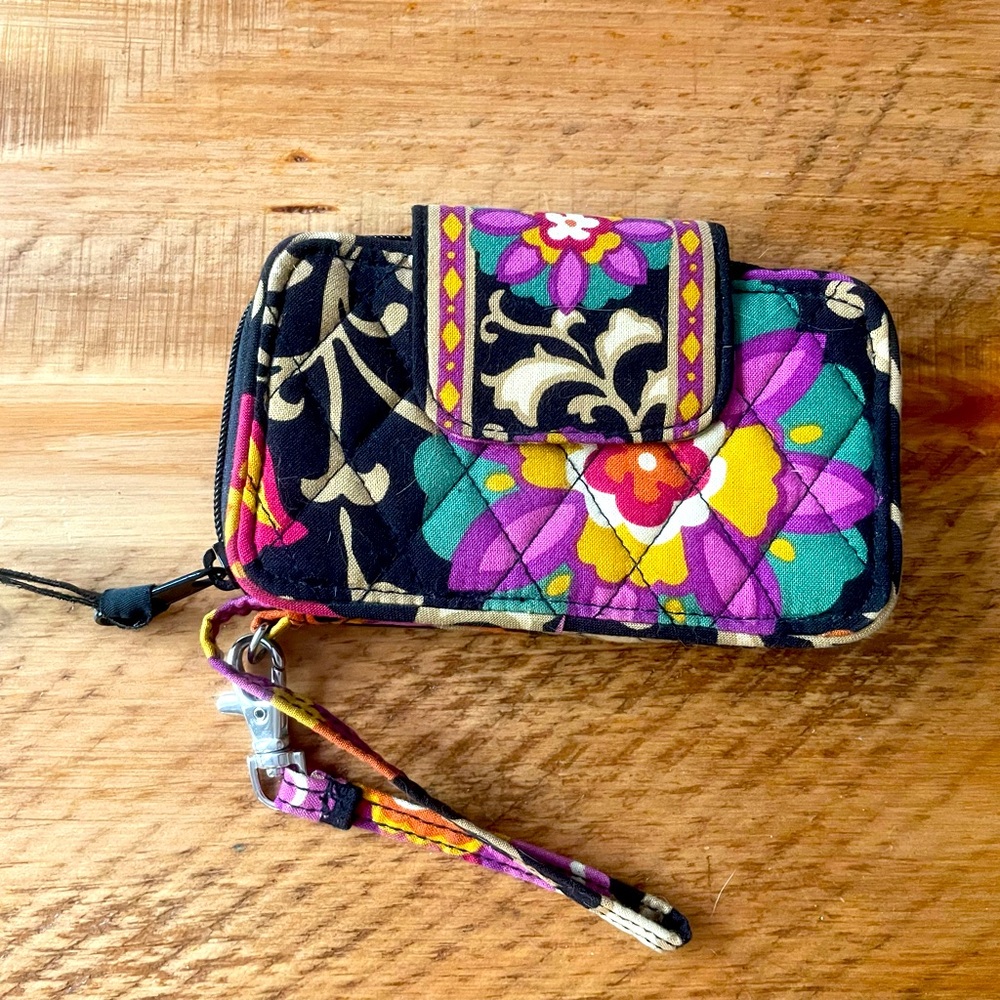 Vera Bradley Wristlet Wallet in Suzani
